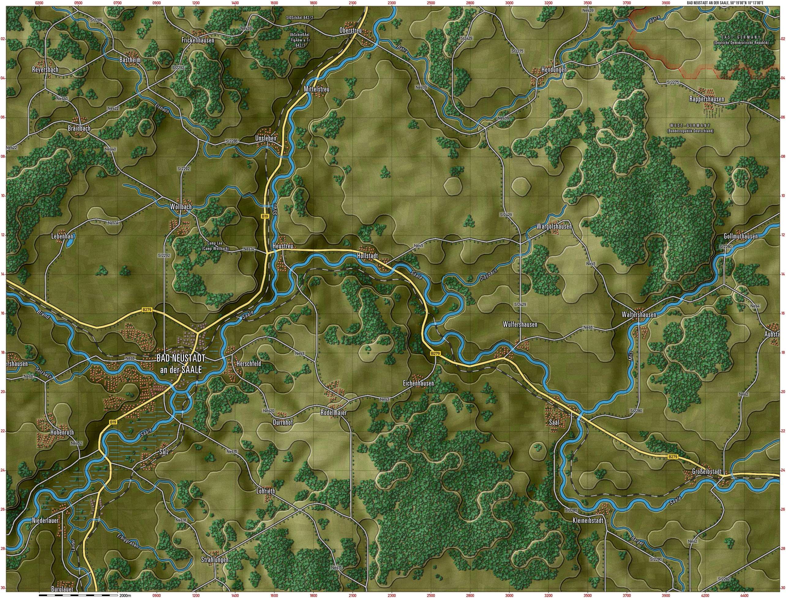 Bad Neustadt Gameplay Map