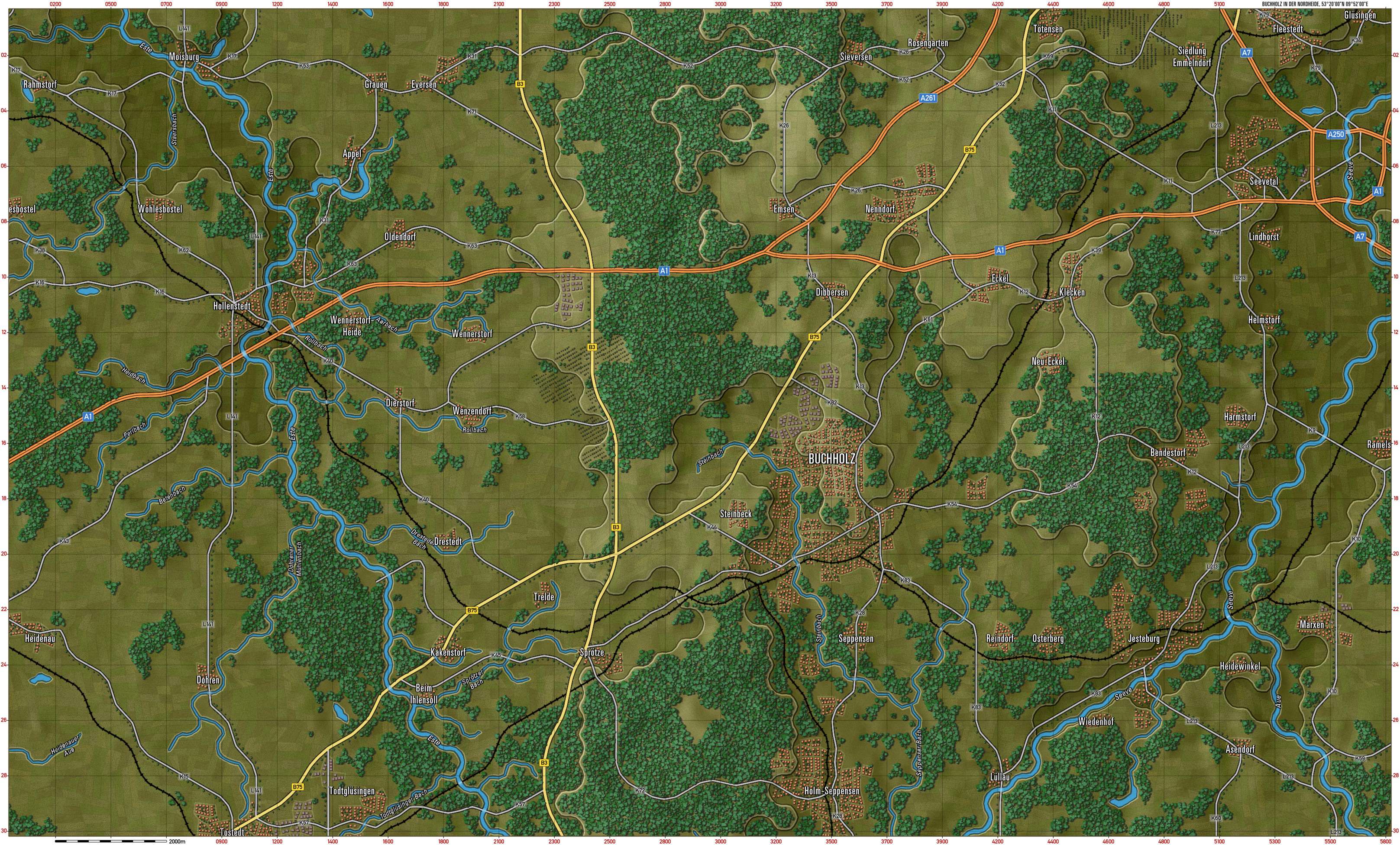 Buchholz Gameplay Map