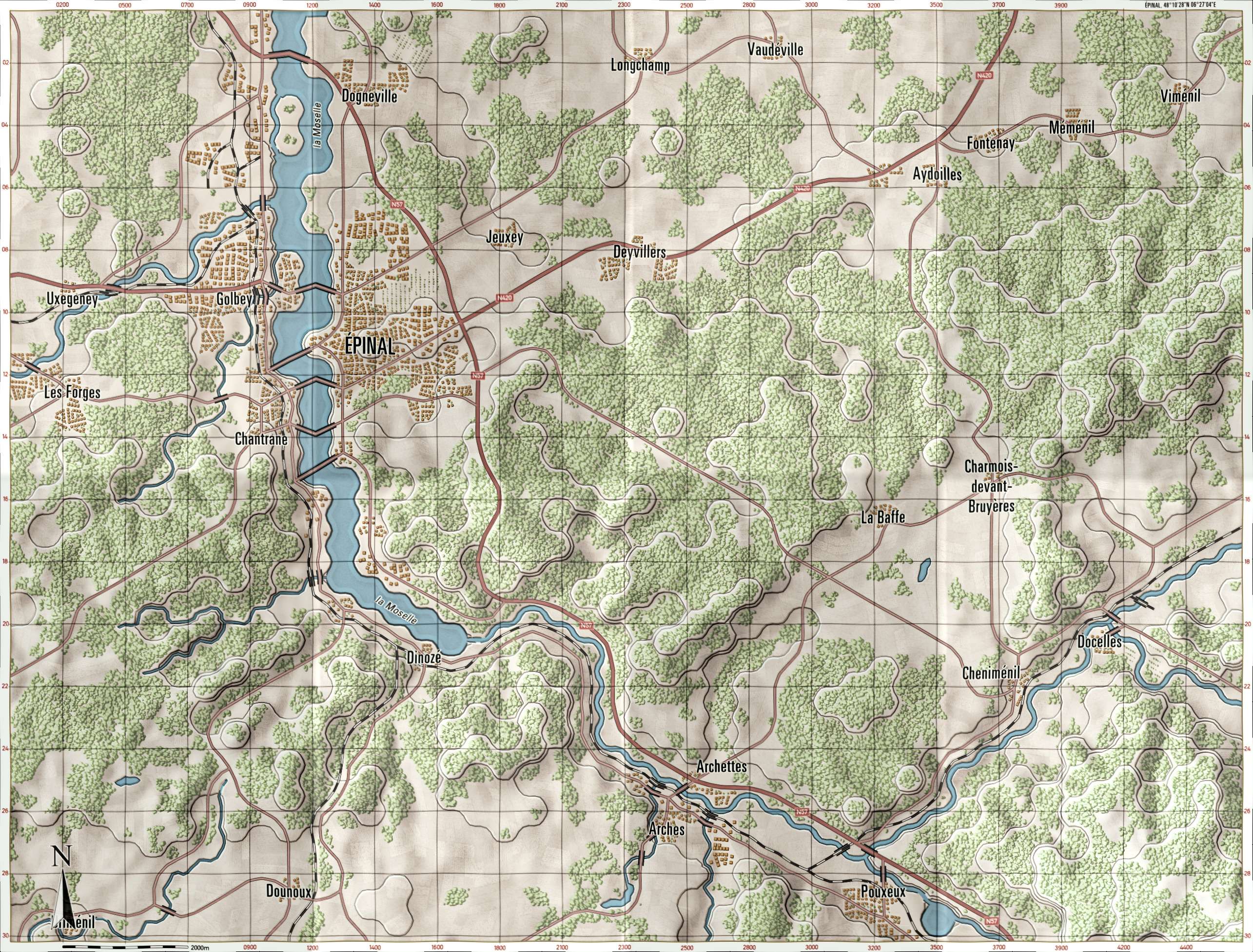 Epinal Briefing Map