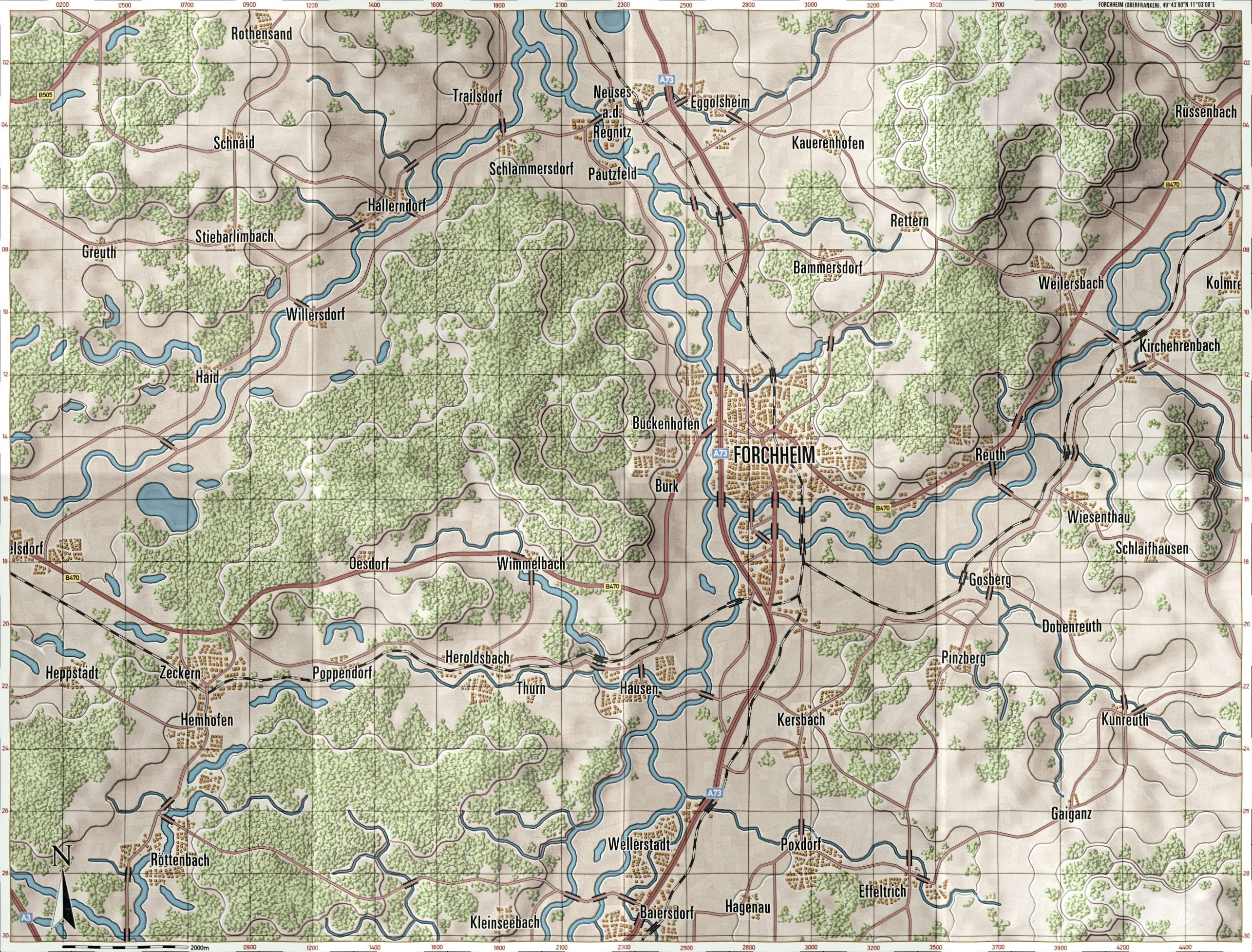 Forchheim Briefing Map