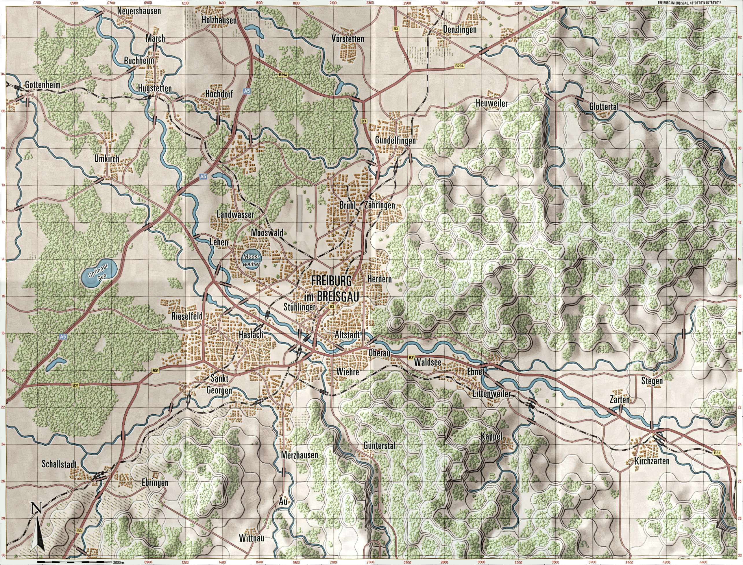 Freiburg Briefing Map