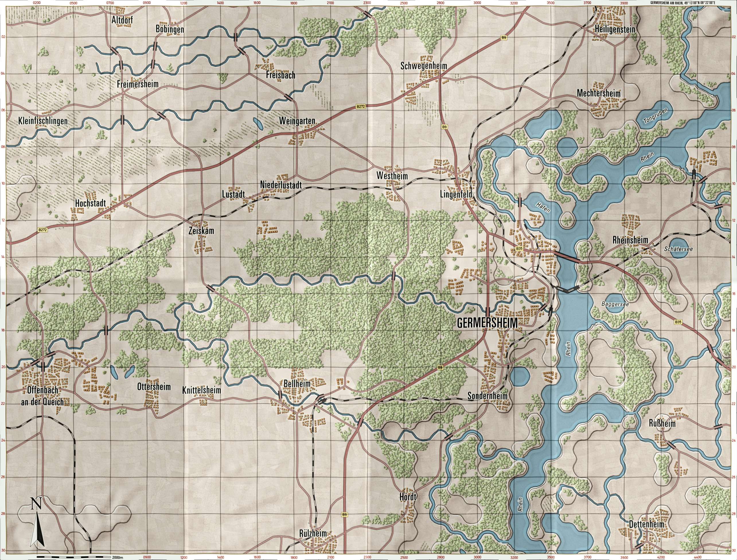 Germersheim Briefing Map