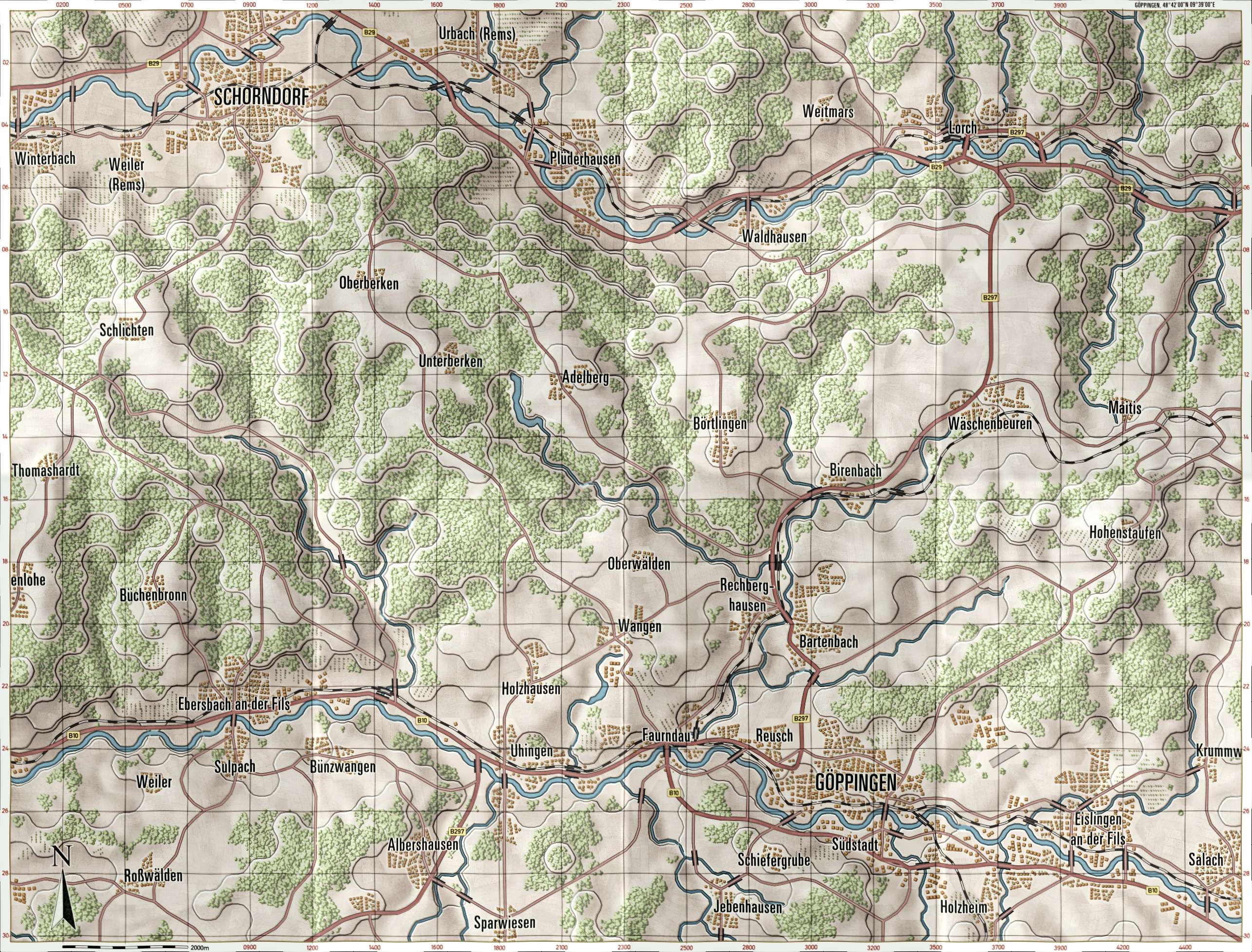 Goeppingen Briefing Map