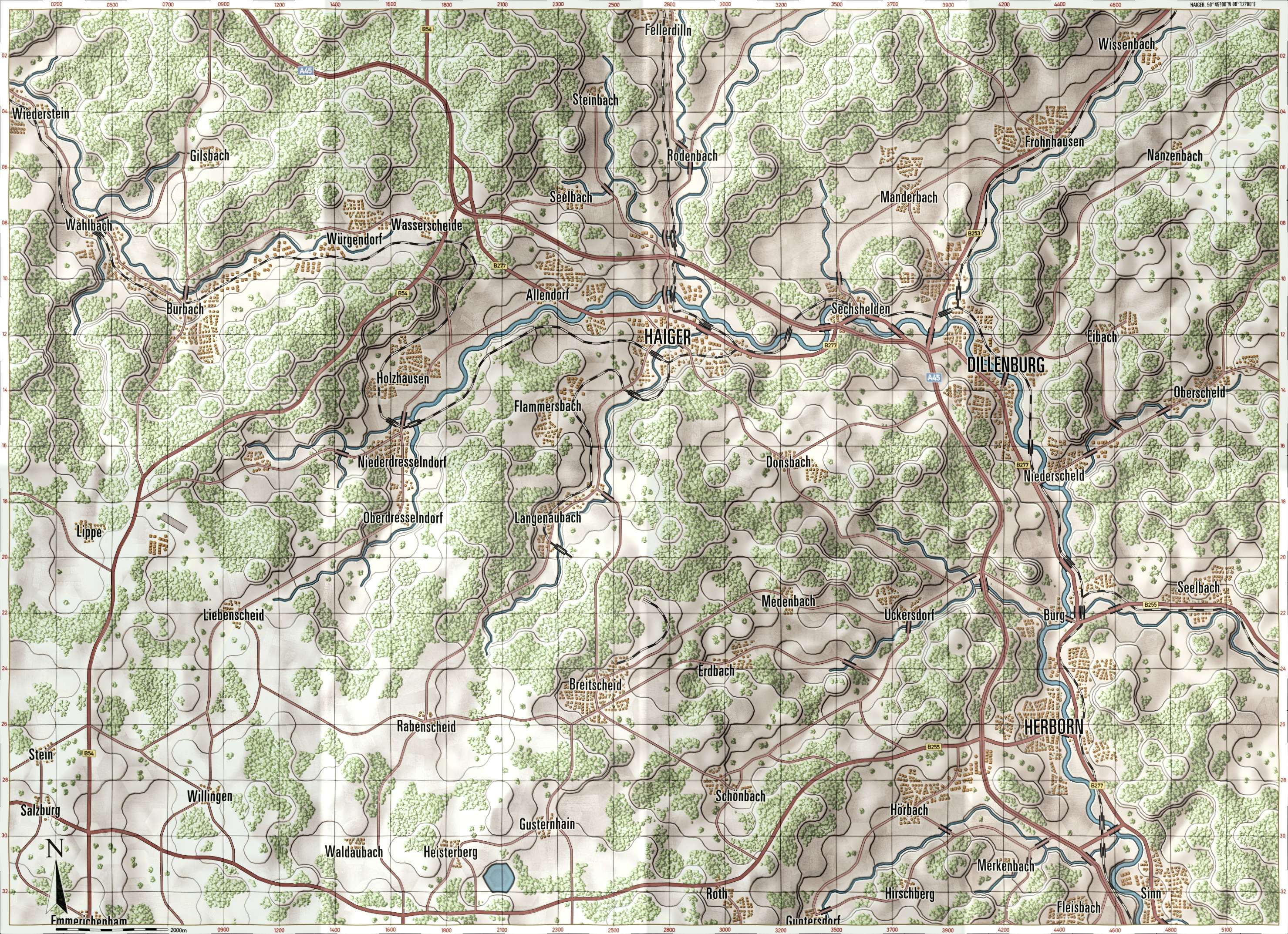 Haiger Briefing Map