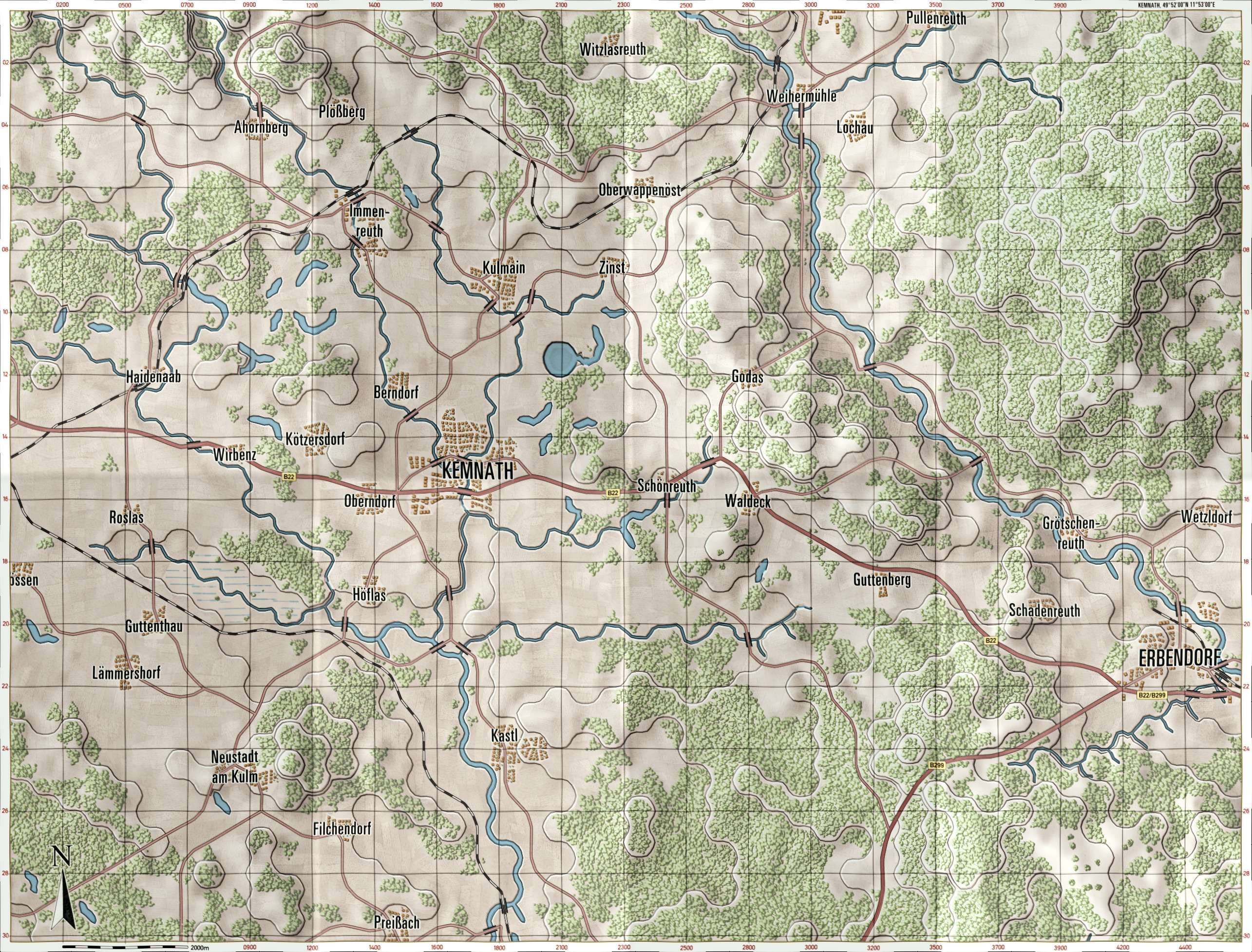 Kemnath Briefing Map