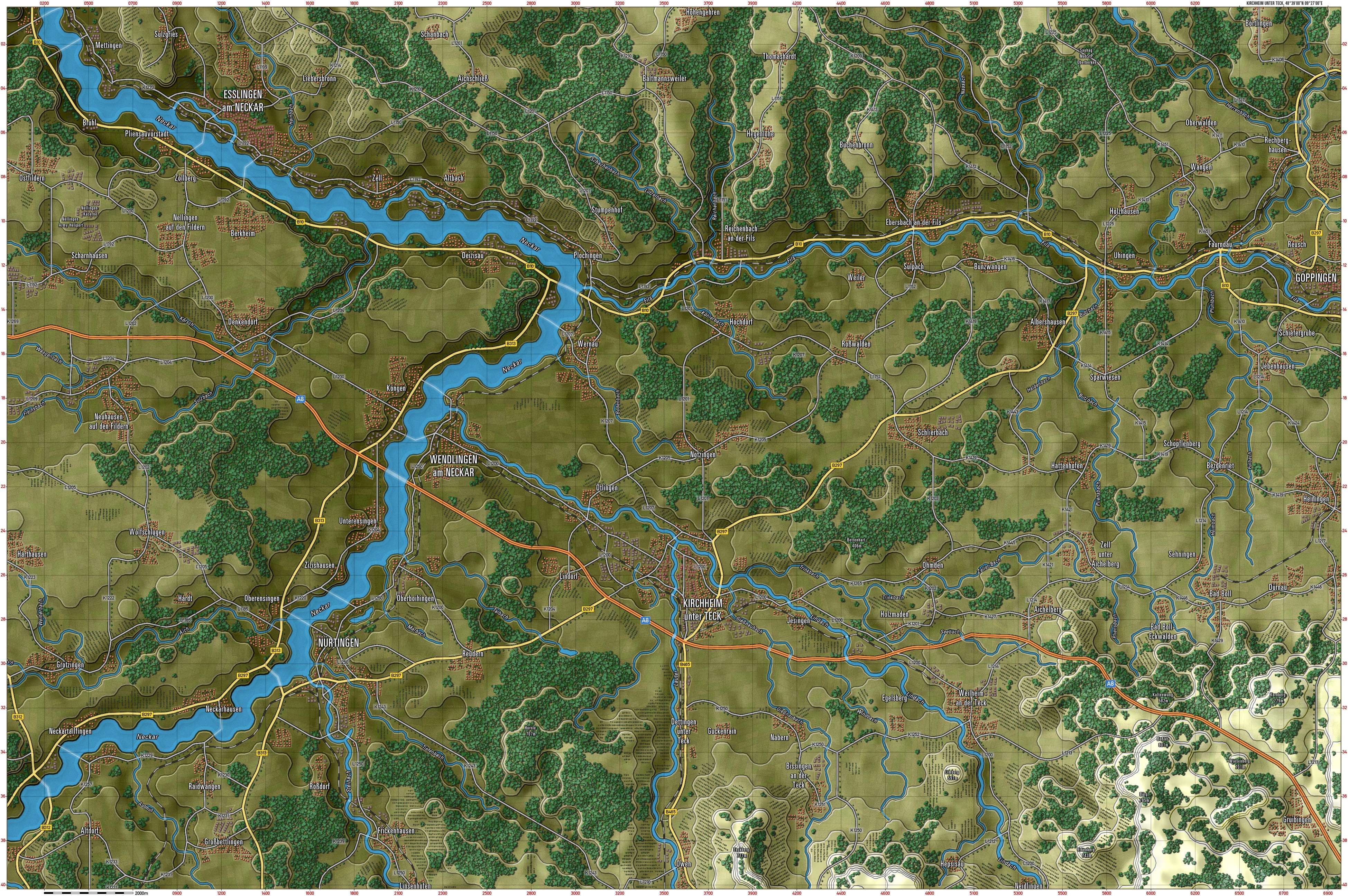 Kirchheim u Teck Gameplay Map