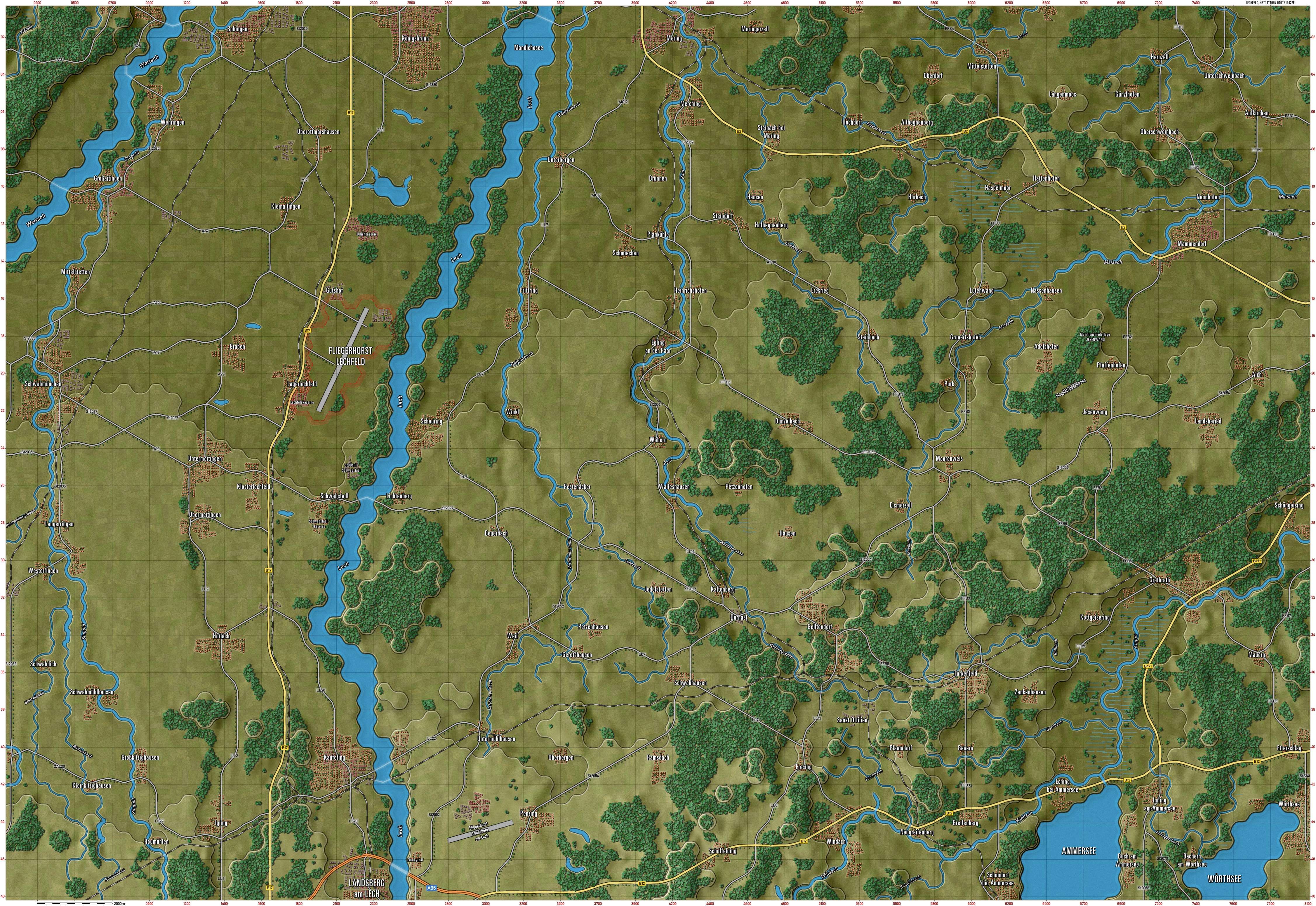 Lechfeld Gameplay Map