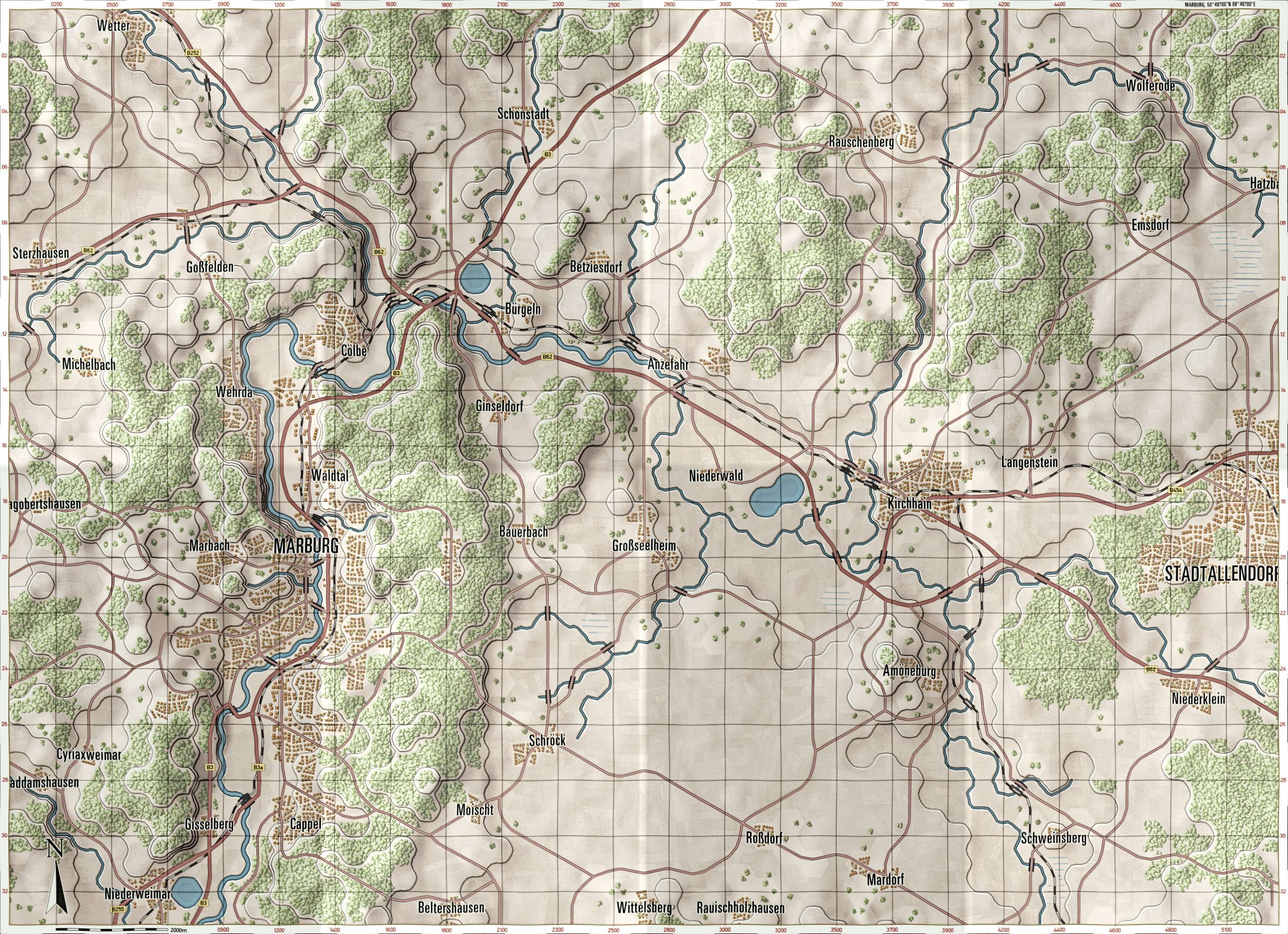 Marburg Briefing Map