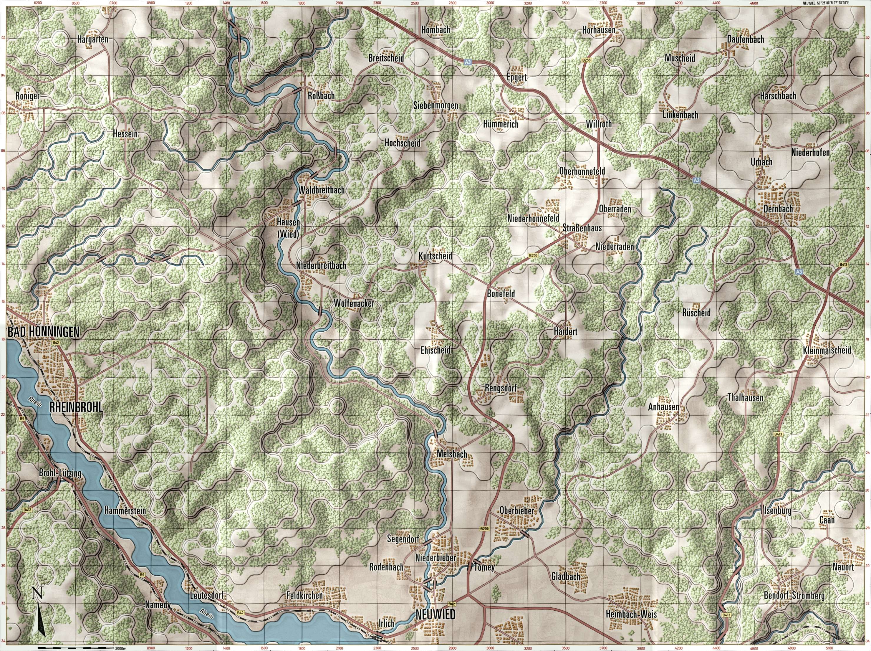 Neuwied Briefing Map
