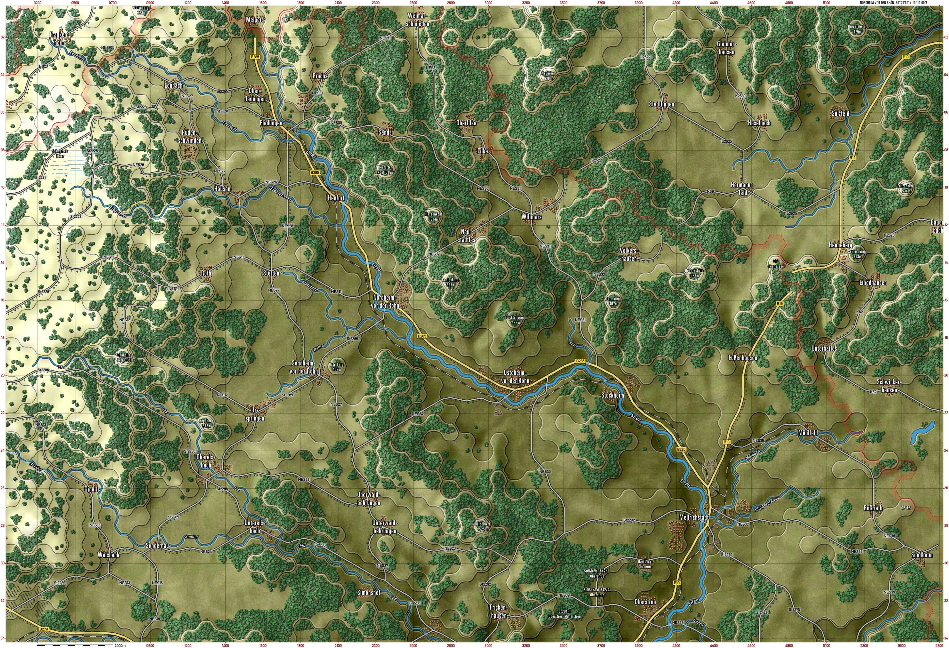 Nordheim Gameplay Map