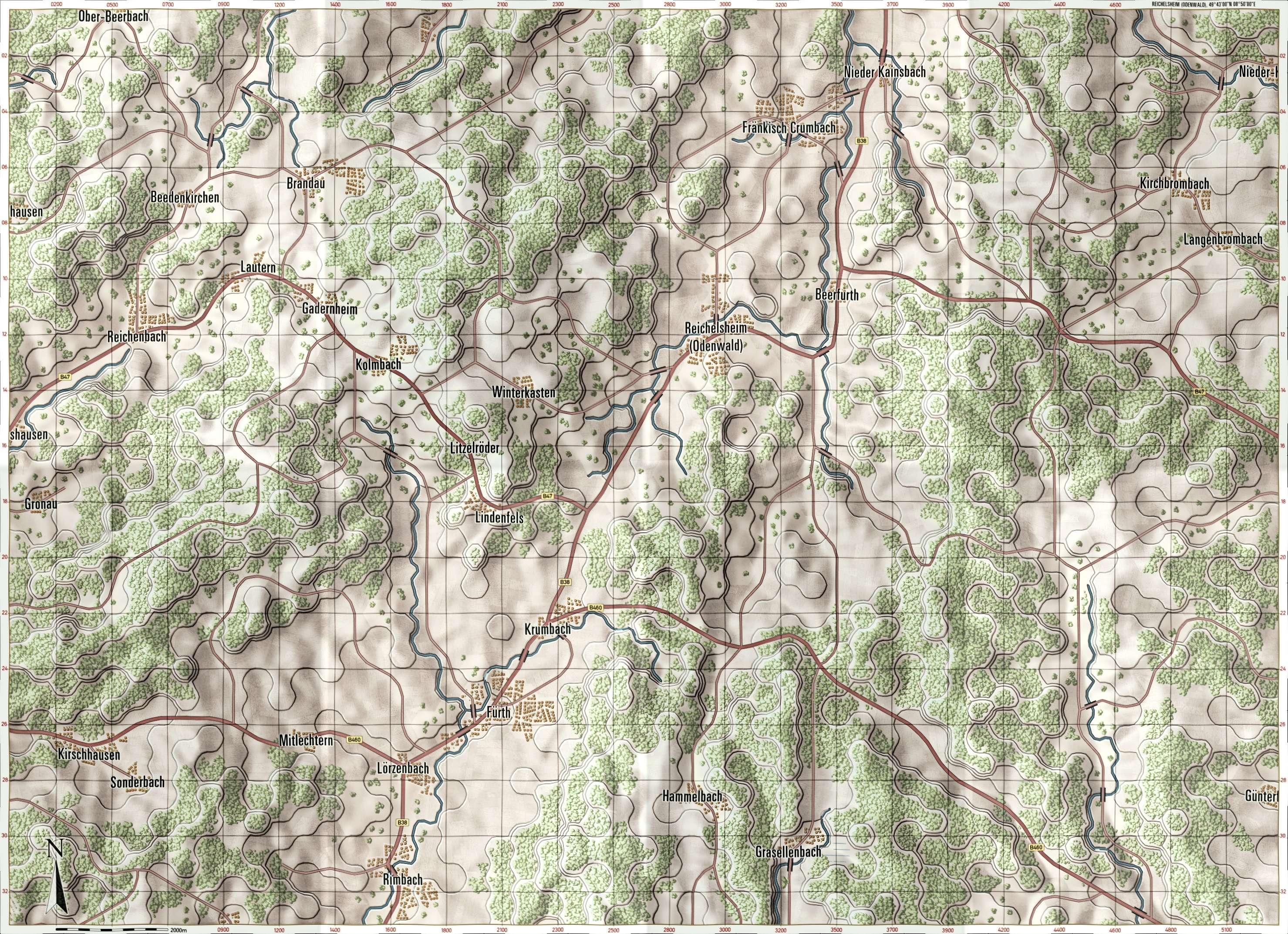 Reichelsheim Briefing Map