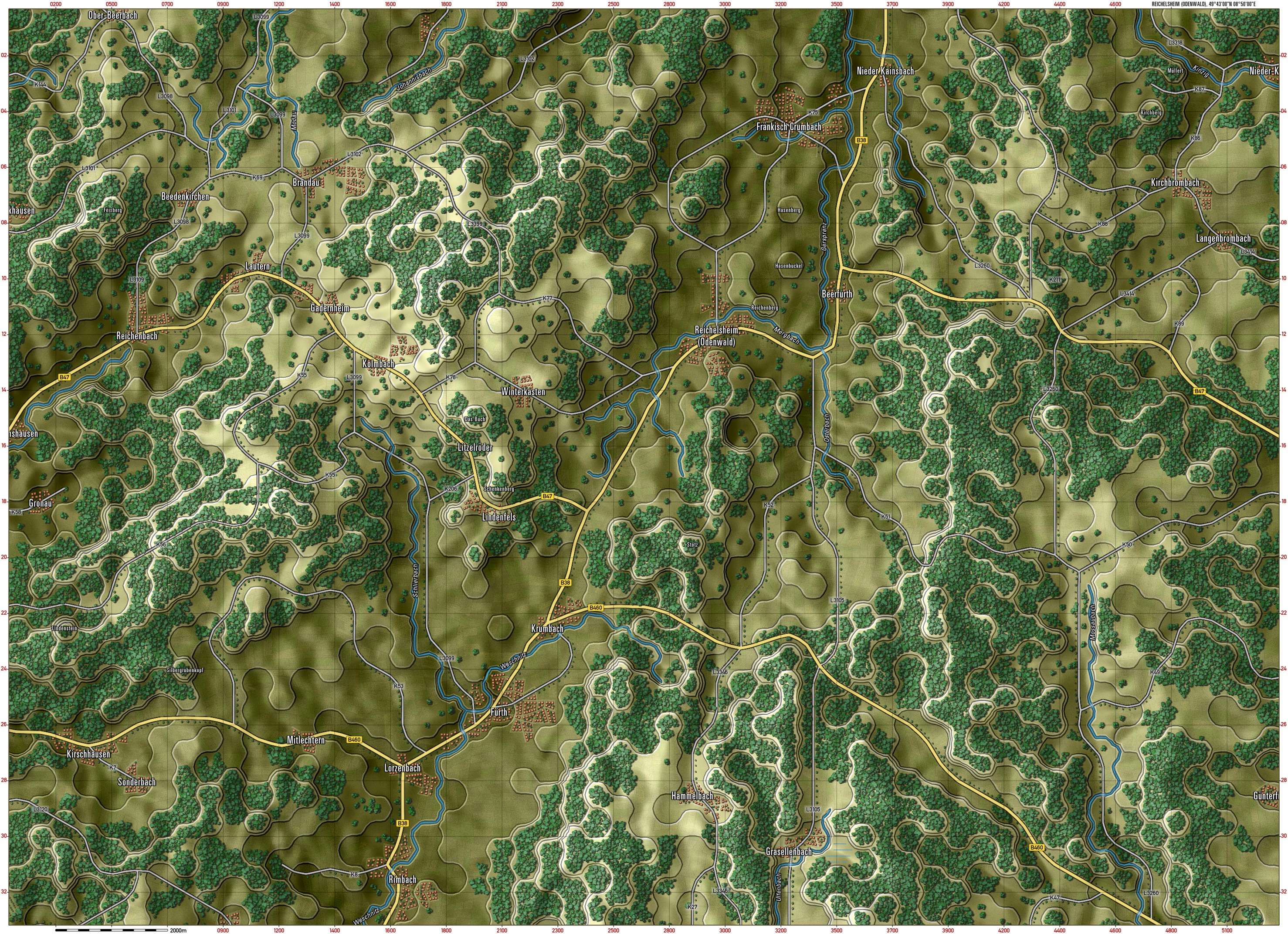Reichelsheim Gameplay Map