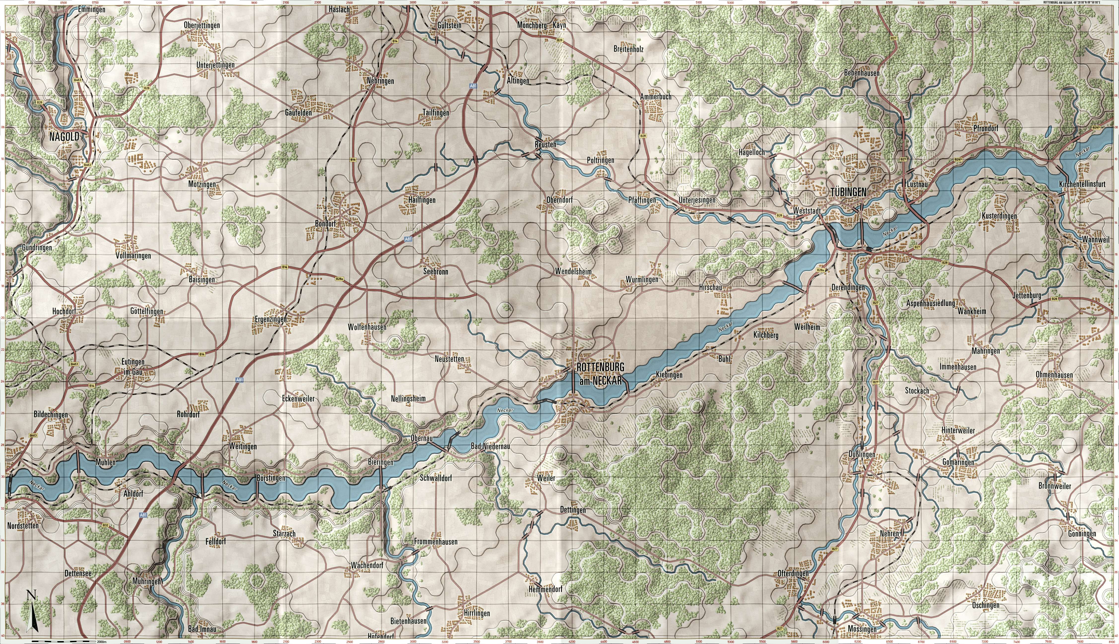 Rottenburg Briefing Map
