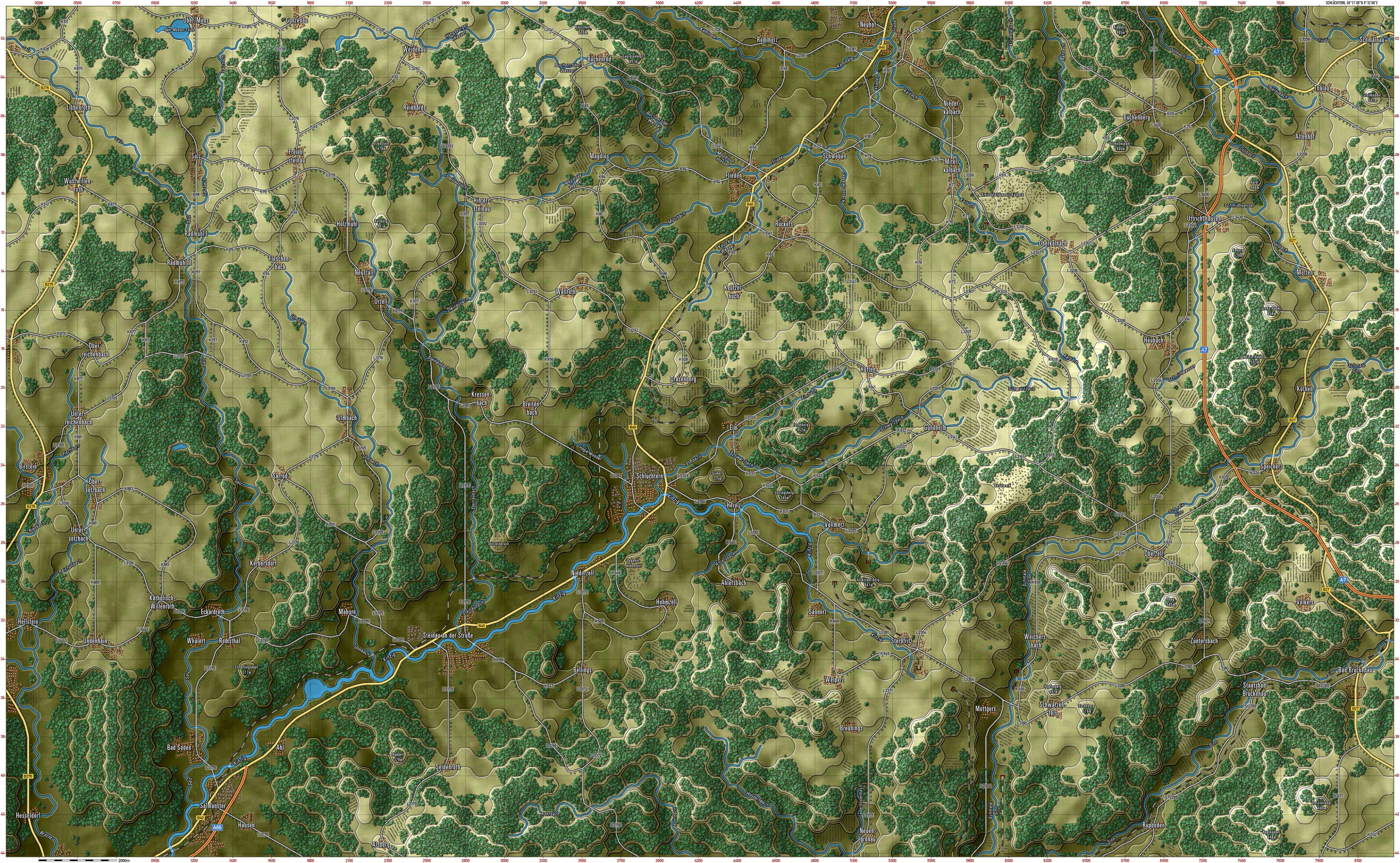 Schluechtern Gameplay Map