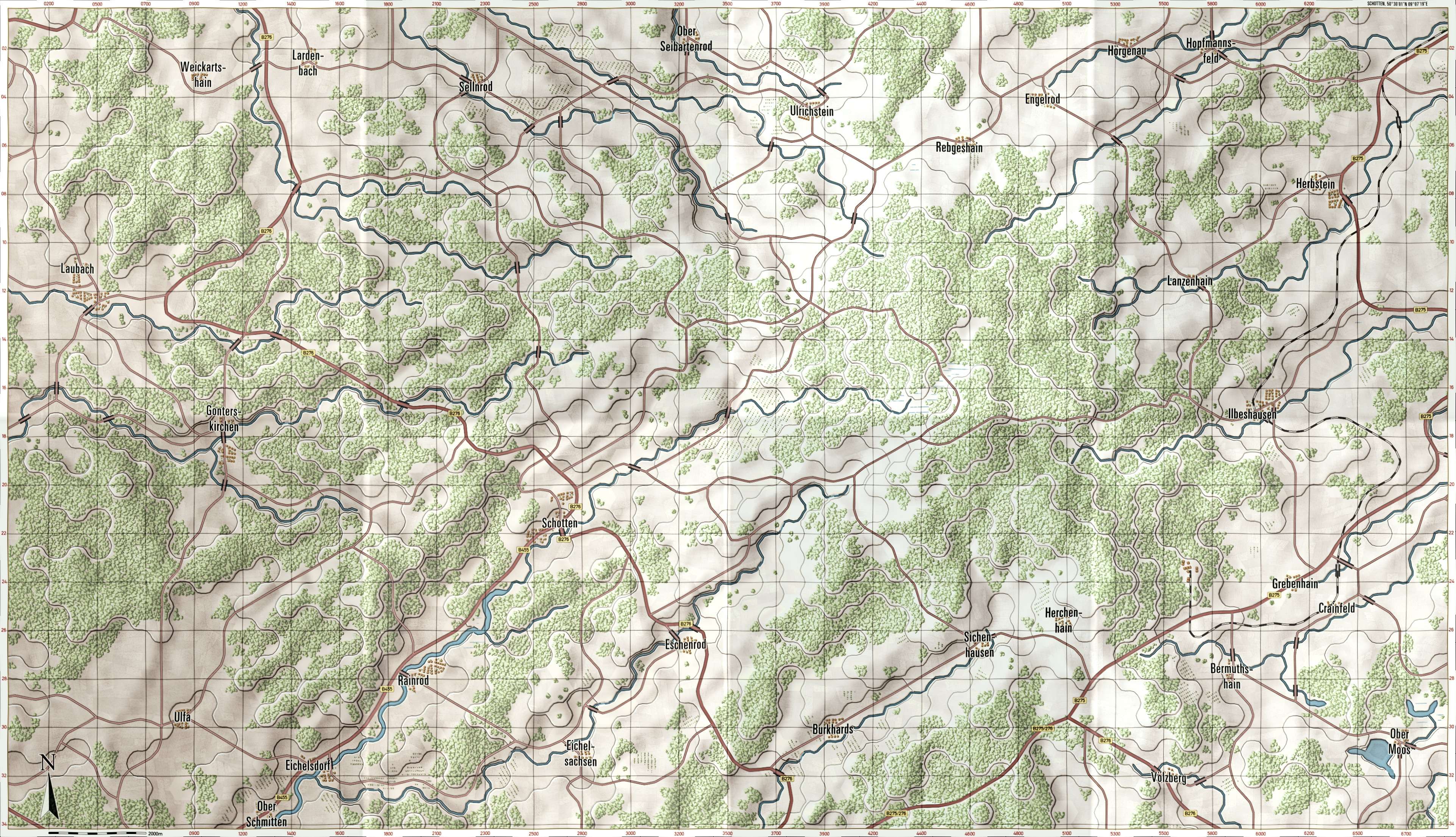 Schotten Briefing Map