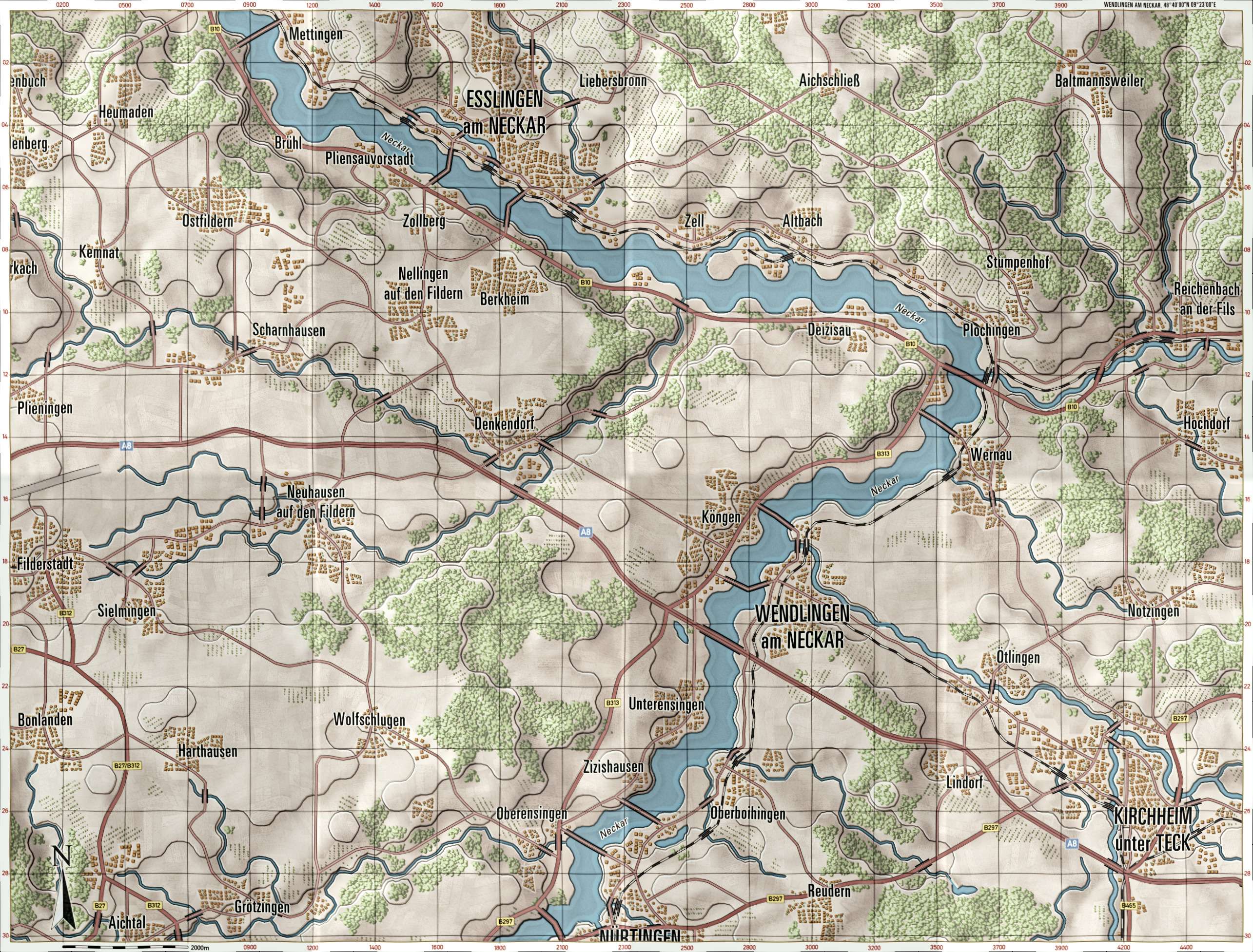 Wendlingen Briefing Map