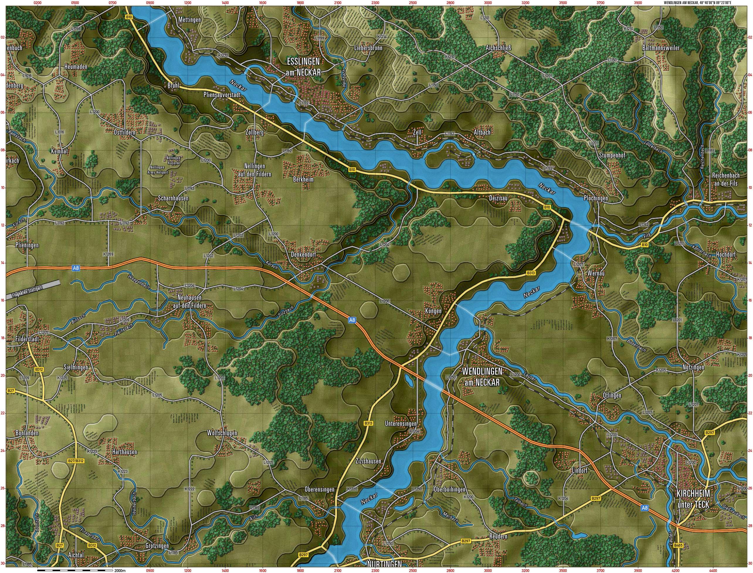 Wendlingen Gameplay Map
